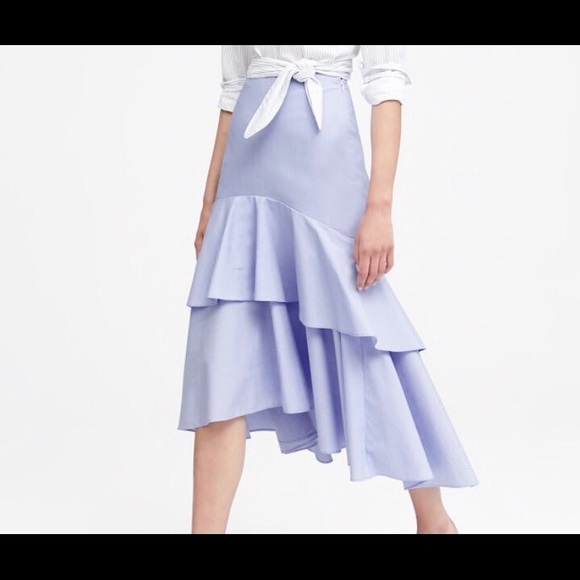 Banana Republic ruffle skirt